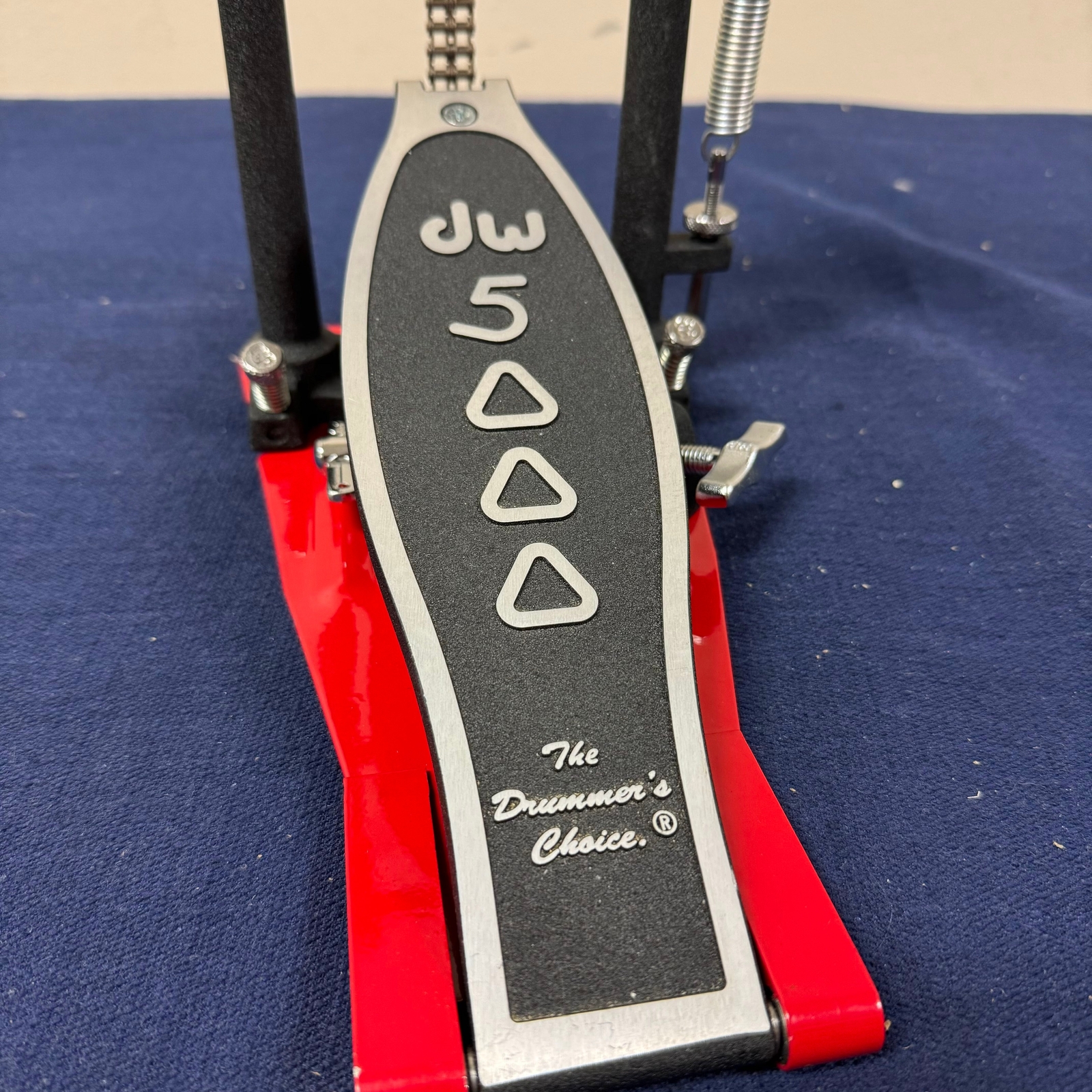 DW 5000ADH HeelLess Bass Kick Drum Single Pedal w Bag eBay