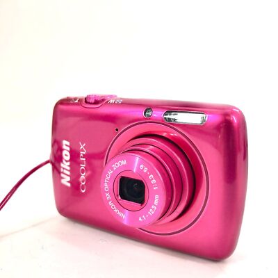 Nikon COOLPIX Nikon Coolpix S01 4.1-12.3mm 1:3.3-5.9 Pink | eBay Nikon COOLPIX Nikon Coolpix S01 4.1-12.3mm 1:3.3-5.9 Pink | eBay