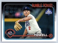 BLADE TIDWELL  RUMBLE PONIES   2024 TOPPS PRO DEBUT #PD-105