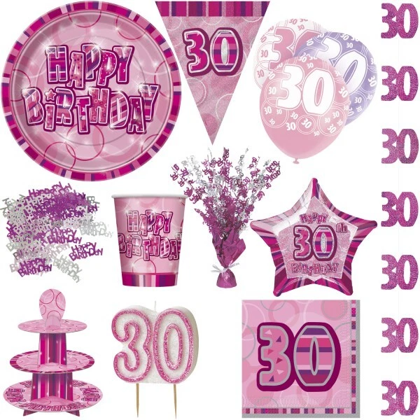 Bandierine con foto di compleanno personalizzate con effetto foil, qualsiasi nome ed età, decorazione per feste di 18, 21, 30, 40, 50, 60, 70 anni, pendenti - Italia