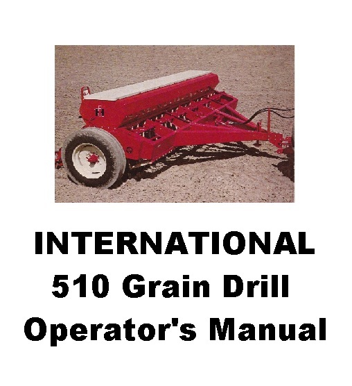 International 510 Grain Drill Seed Chart