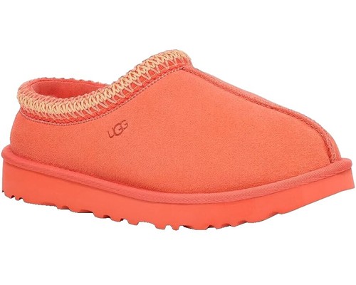 UGG FLUFF YOU SLIPPER SLIDE SANDAL Sz 8 CLEMENTINE ORANGE  display picture 1