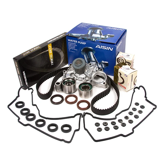 Kit de correa de distribución AISIN bomba de agua válvula cubierta 96-04 Toyota T100 Tundra 3,4 L 5 VZFE Foto 2 de 4