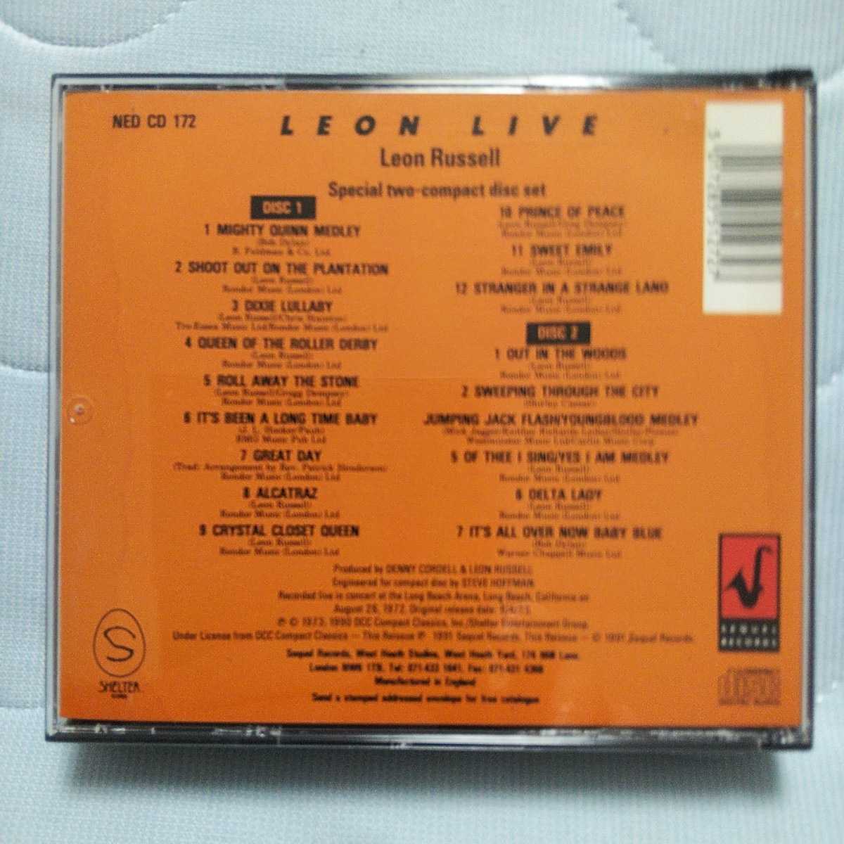 Leon Russell - Leon Live 2CD | eBay