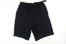 IDEOLOGY ID BLACK 32-34 TRAINING ATHLETIC FITNESS MEDIUM SHORTS MENS NWT NEW
