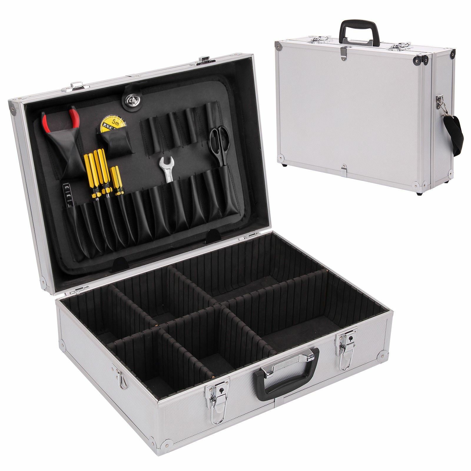 Have Duty Aluminium Case Tool Box Storage Box Engineer Technician ...