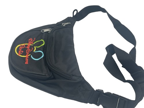 Disney World Florida Fanny Pack Mickey Mouse Disney Dreams Black Adjustable - Picture 21 of 21