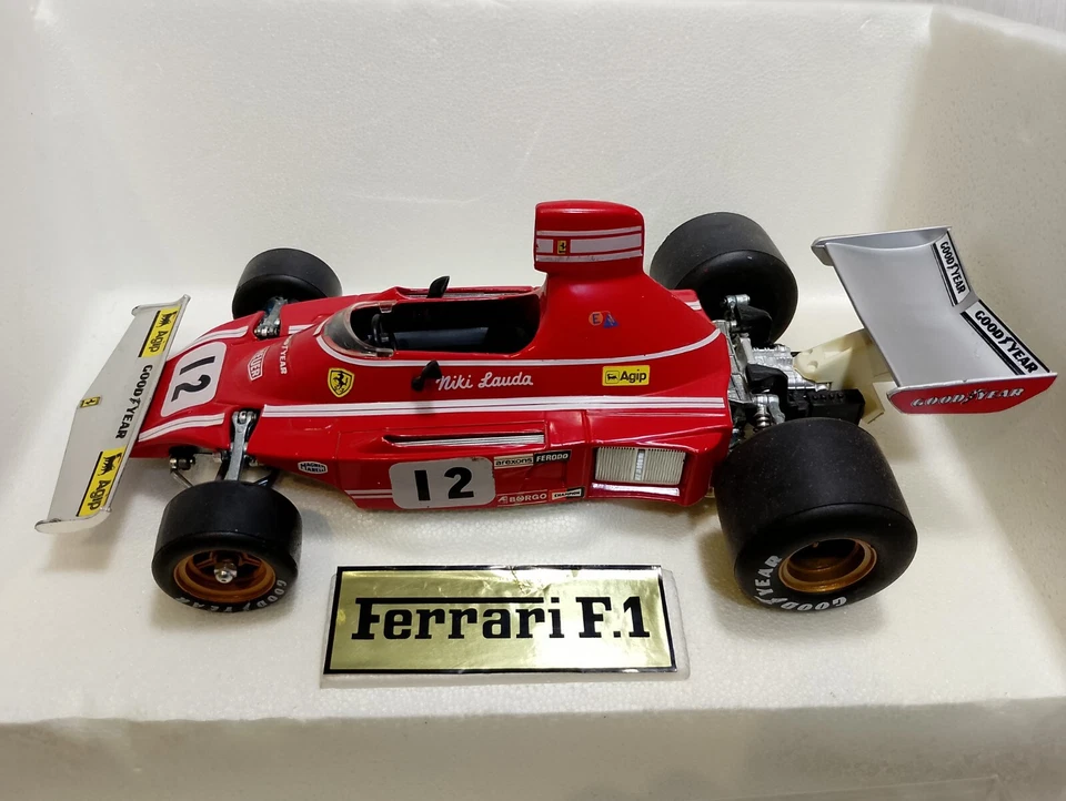 FERRARI 312 B3 F1 N.12 NIKI LAUDA POLISTIL SCALA 1:16 - Immagine 3 di 4