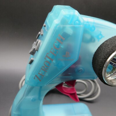 PlayStation 1 Hori Zero Tech Steering Controller Clear Blue