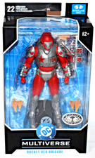 New McFarlane DC Multiverse Platinum Chase Rocket Red Brigade Figure 7