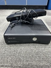 Microsoft Xbox 360 S 250GB Black Console w/ K...