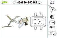 Fensterheber Valeo 850860 FüR Zafira A05 Family Opel GroßRaumlimousine M75 CNG