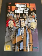 Grand theft auto gta 3 Poster Map Insert only