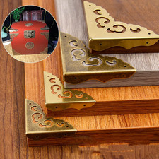 4 Pcs Metal Furniture Corner Protectors, Decorative Corner Protectors with Mo...