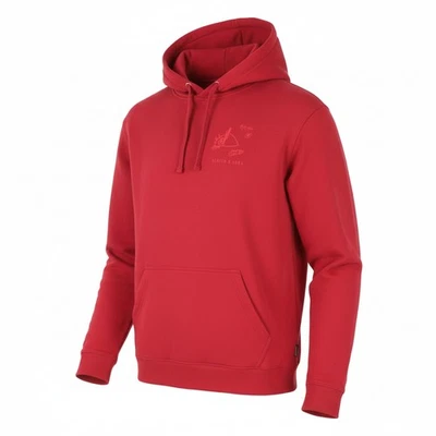 SCOTCH & SODA Homme Hoodie M Rouge En Coton À Capuche Poche Kangourou - Photo 1/4