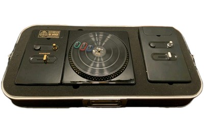 Xbox 360 DJ Hero Renegade Edition W/ Case Complete Legs & Box Tested No Game 