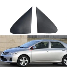 Pair Front Fender Window Corner Triangle Cover Trim For Toyota Corolla 2008-2013