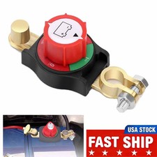 Top Post Battery Disconnect Switch 12-48V Marine Battery Cut-Off Switch Isolator