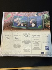 New Sealed 2004 Creative Memories 7X7 BLACK  BLUE Pages Scrapbook Pages
