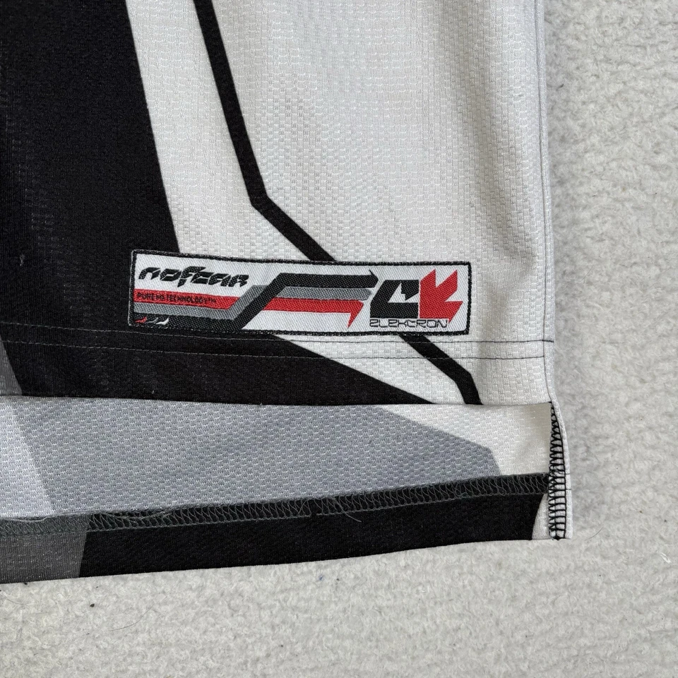 Vintage No Fear Elektron Jersey Mens XL Black White Motocross Dirt Bike ATV BMX - Image 4 of 4