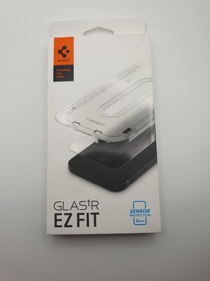 Displayschutz für iPhone 14 Pro Max Spigen Schutzglas FIT GLAS KLAR