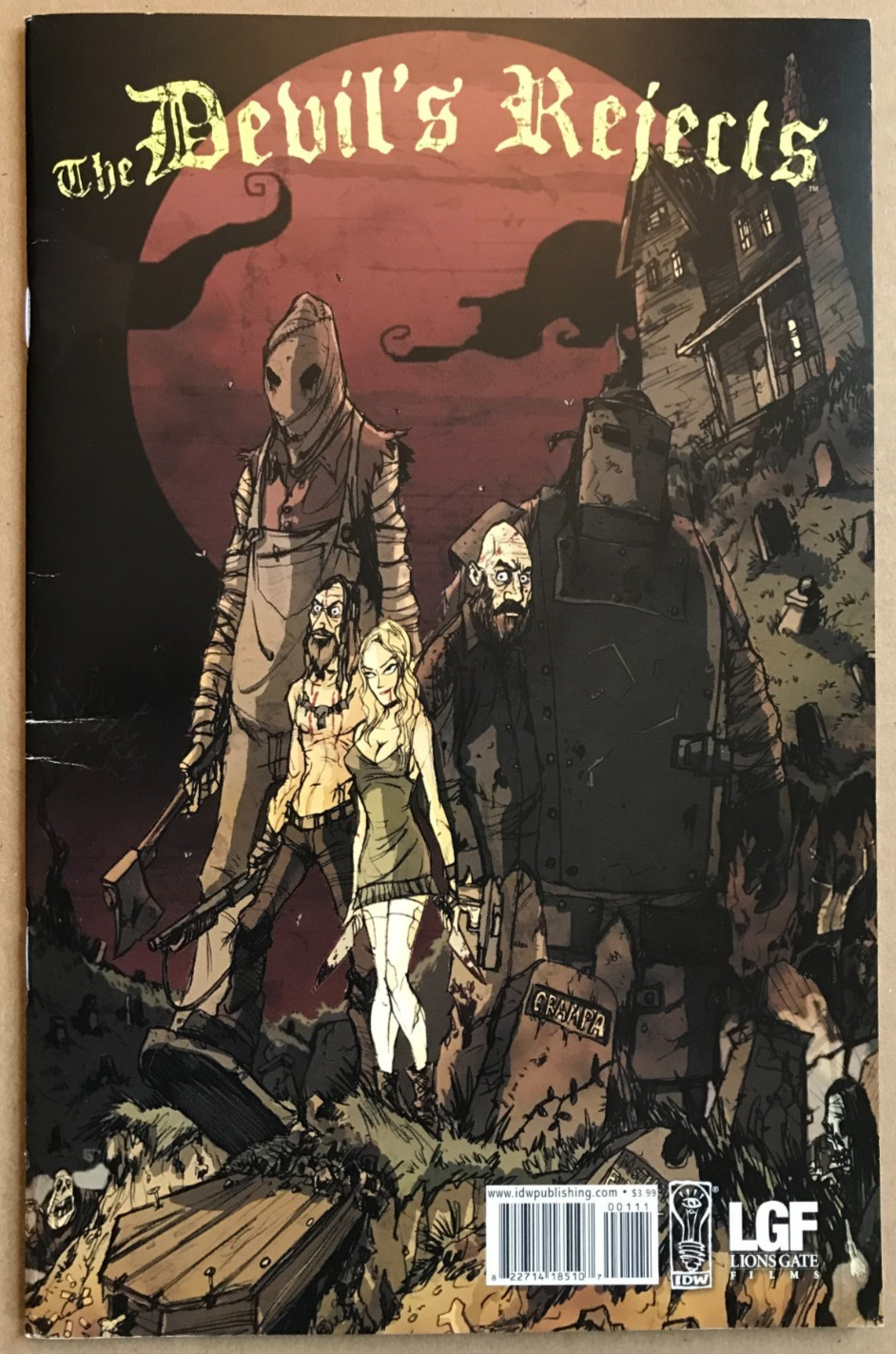 The Devil's Rejects #1 By Rob Zombie Captain Spaulding Otis Baby LGF ...