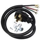 GE WX09X10035 Universal Range Power Cord / 4-Wire  — 4 Feet (UZ)