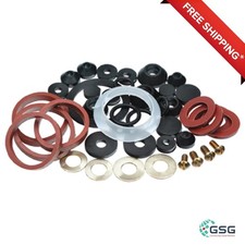 42-Piece Assorted Rubber Washers Kit for Faucet Leak Repair