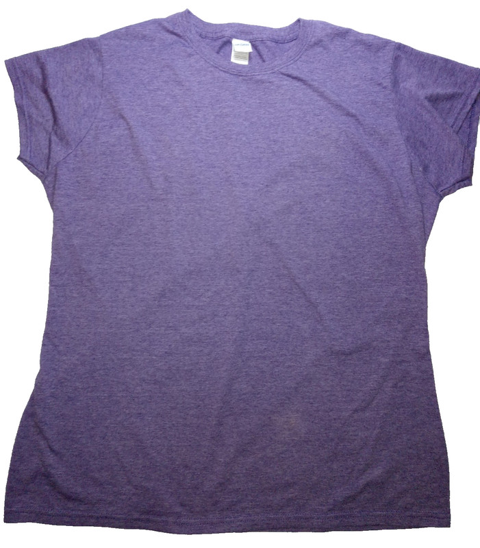 Gildan Sport Style - Womens - Short Sleeve T-Shirt Top - Purple - 2XL