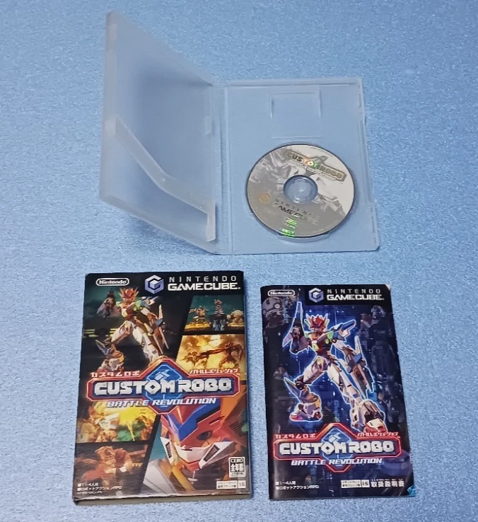 Custom Robo: Battle Revolution (Nintendo GameCube, NTSC-J) | Complete in Box CIB - Image 2 of 4