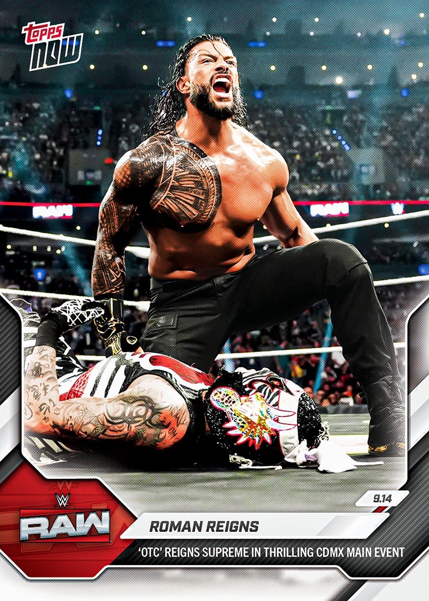*사전 판매* 로만 레인즈 - 2026 WWE Topps NOW® - 카드 101