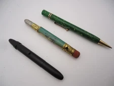 Vtg Fisher Space Pen with a Bullet Pencil (Atlantic City) & a Mechanical Pencil