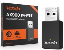Tenda WiFi Adapter for Desktop PC, AX900 USB with Dual black