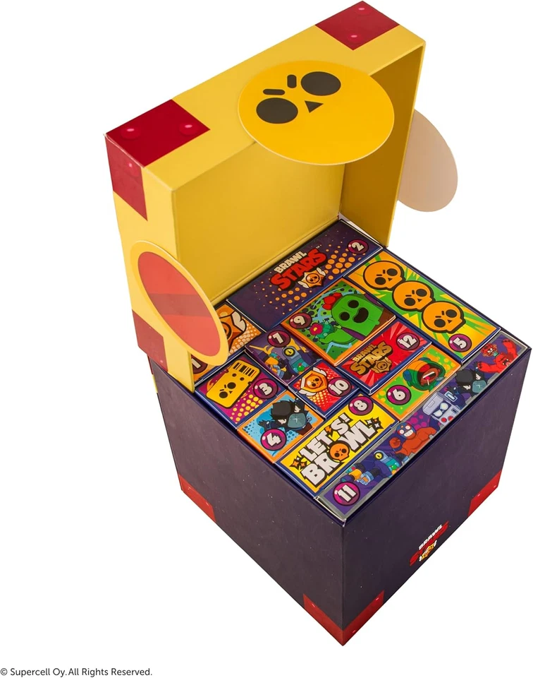 - Calendario Dell'Avvento Brawl Stars 2025 - Licenza Ufficiale - Immagine 2 di 4