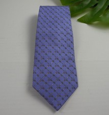 NWOT Peter Blair Purple Virginia Museum of Fine Arts Silk Necktie Made In USA