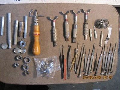 Mixed Lot of  Vintage Leather Working Crafting Tools LQQK LOT 2