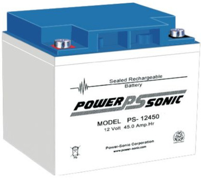 Powersonic PS 12450 12V 45Ah Blei-Vlies Akku AGM VRLA VdS