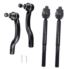 4PC Front Outer and Inner Tie Rod Ends FITS for Toyota RAV4 4p for RAV4 06-18