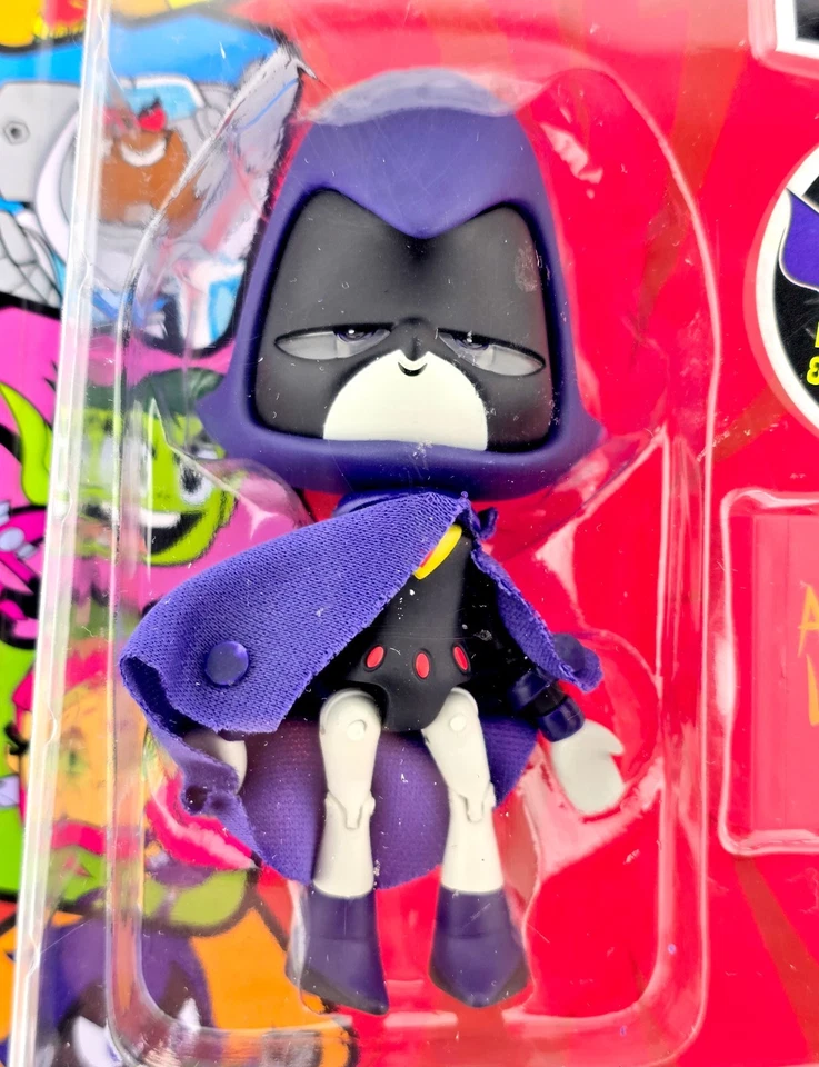 DC Comics Teen Titans Go Raven With Spells Book Action Figure Jazwares 2014 NIB - Image 2 of 4