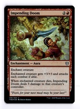 Impending Doom 139 Foil Theros Beyond Death U MTG LP