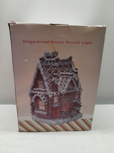Cracker Barrel Gingerbread House Accent Light Christmas - Picture 8 of 13
