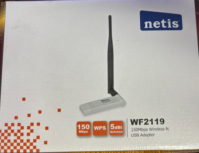 Netis WF2119 Wireless N 150Mbps USB Adapter Supports WPS NIB Factory Sealed