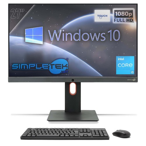 All in One 27" Touch i3 RAM 16GB SSD 960GB Windows 10 Pro Computer FHD VESA - 第 9/10 張圖片