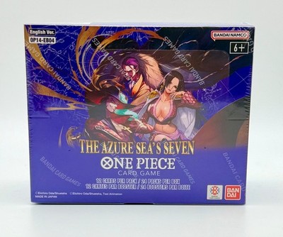 One Piece OP-14-EB04 The Azure Sea´s Seven Display / sealed/ OVP / English