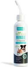 Vet-Formulated Dog Ear Cleaner - Gentle 4 Fl Oz Solution for Dogs Cats