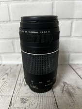 Canon EF 75-300mm f/4-5.6 III USM Zoom Lens