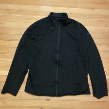 Arcteryx A2B Vinton Jacket Men M wool blend fleece wind resistant full zip