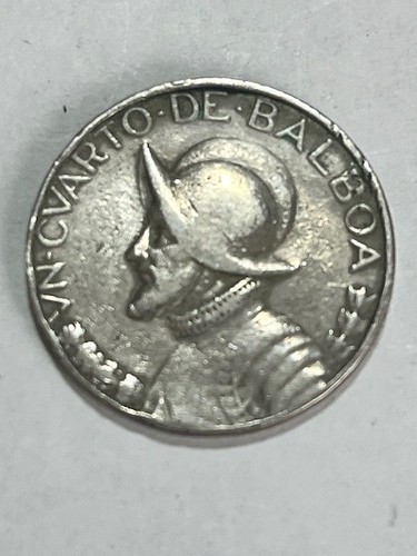 Medio Balboa Republica De Panama 1979 Circulated Condition Coin