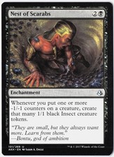 Nest of Scarabs Normal U Amonkhet 101 NM
