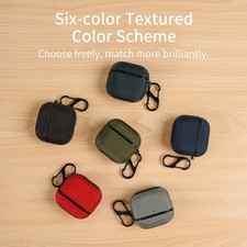 Fr Airpods Pro 3rd 2025/Pro 2nd/1st/4th Gen Protective Nylon Earphone Case Cover